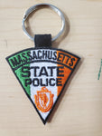 Irish Massachusetts State Police Patch Keychain