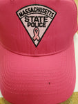 MSP Pink Hat with Breast Cancer Badge