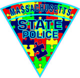 Massachusetts State Police AUTISM AWARENESS SHIRT