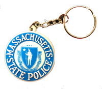 Massachusetts State Police Keychain